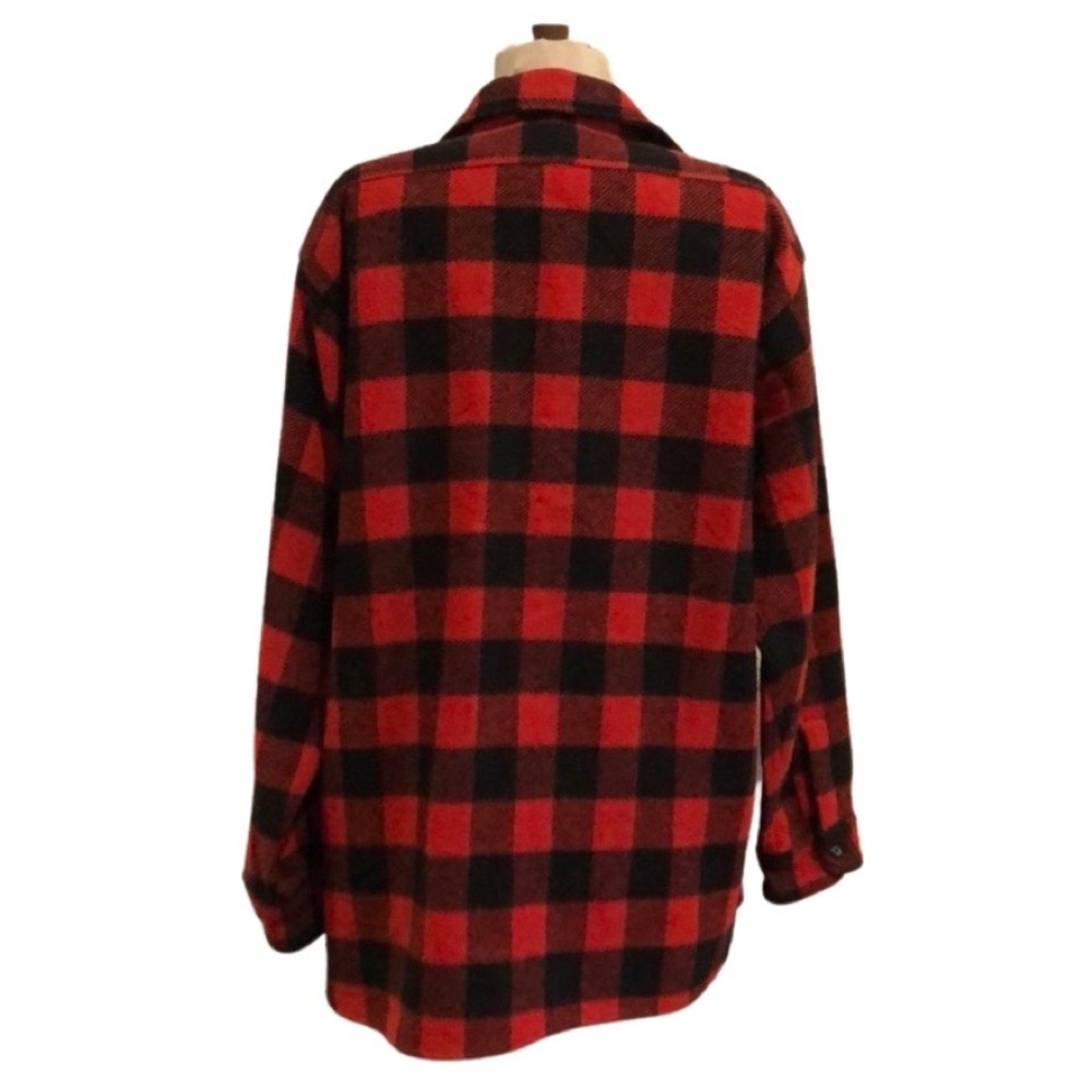 Vintage Buffalo plaid flannel shacket!! - Picture 2 of 4